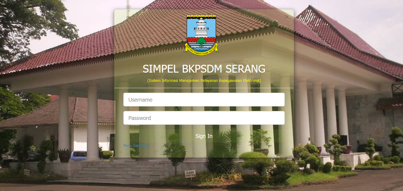 Sistem Informasi Manajemen Pelayanan Kepegawaian Elektronik (SIMPEL)